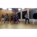 DanceMoms Updates kalani & nia (front row) and Kendall (back row) dancing a hip hop combo at ALDC LA last night