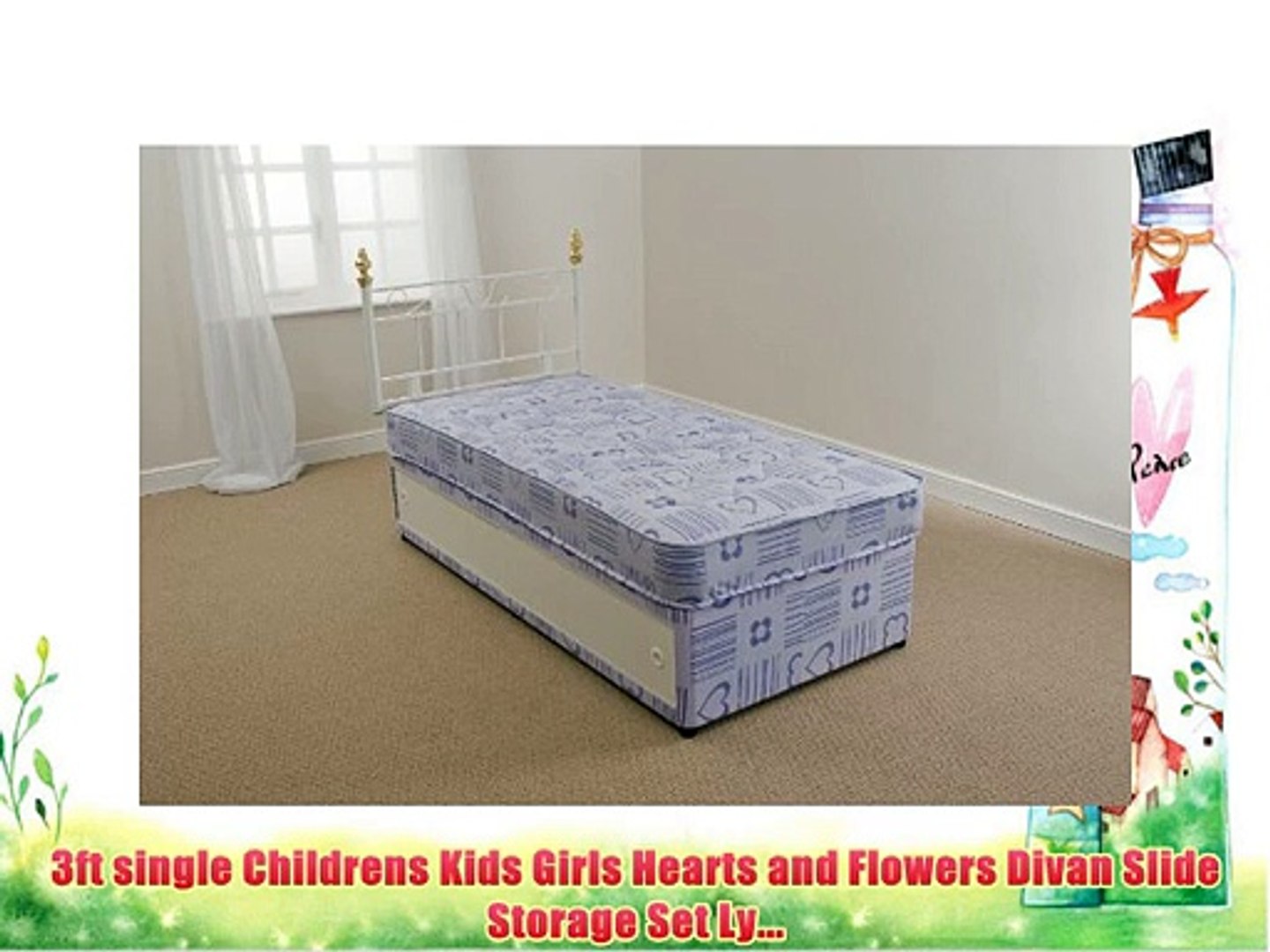 girls divan bed