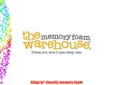 Memory Foam Warehouse? - 6FT Super King Size 5cm (2) 45kg - Memory Foam Mattress Topper - Including