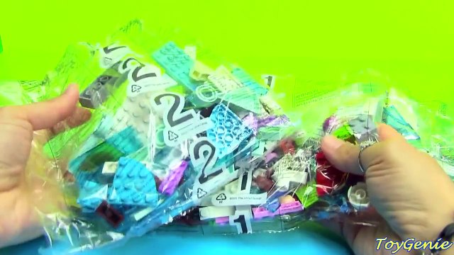 Frozen Elsas Sparkling Ice Castle Lego 41062 Step by Step Build