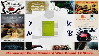 PDF Download  Manuscript Paper Standard WireBound 12 Stave Read Online