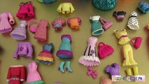 7 Poupées Princesses Disney Magiclip Vêtements Polly Pockets Séance dessayage 2