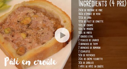 Recette de pâté en croûte pour épater la galerie ! - Gourmand