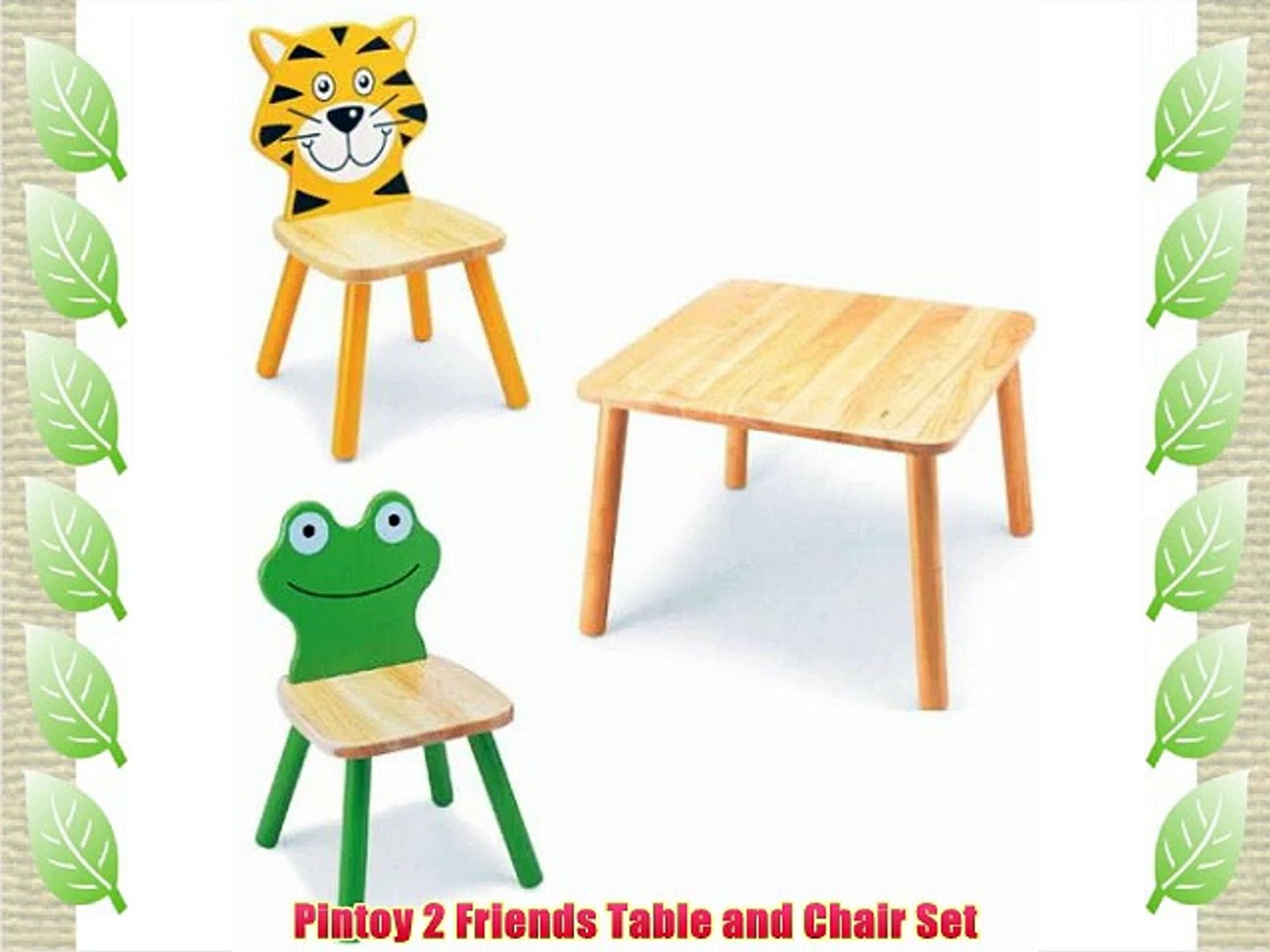Pintoy 2 Friends Table And Chair Set Video Dailymotion
