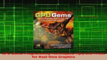 PDF Download  GPU Gems Programming Techniques Tips and Tricks for Realtime Graphics Download Full Ebook