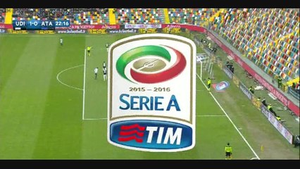 Cyril Théréau Goal - Udinese 1-0 Atalanta - 06-01-2016