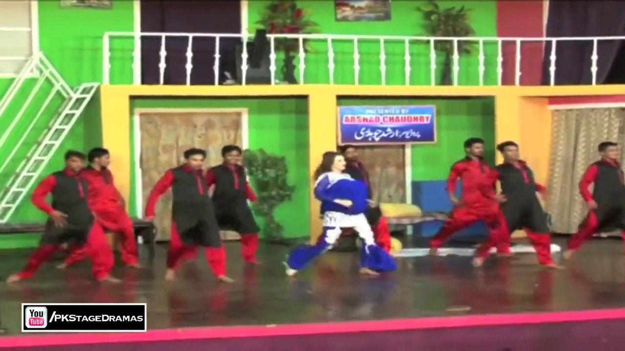 AFREEN KHAN PUNJABI STAGE MUJRA - PAKISTANI MUJRA DANCE 2015