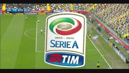 Cyril Théréau Goal - Udinese 1-0 Atalanta - 06-01-2016