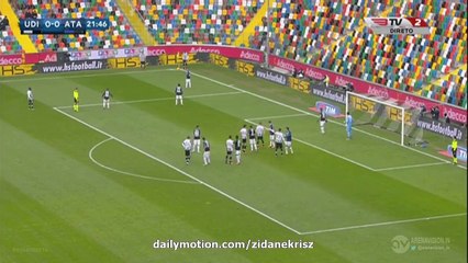 1-0 Cyril Thereau - Udinese v. Atalanta 06.01.2016 HD