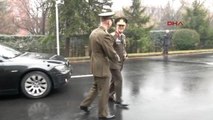 ABD Genelkurmay Başkanı Orgeneral Joseph F. Dunford, Orgeneral Hulusi Akar ile Görüştü
