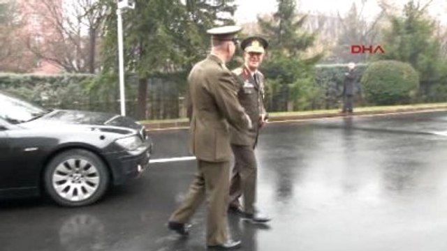 ABD Genelkurmay Başkanı Orgeneral Joseph F. Dunford, Orgeneral Hulusi Akar ile Görüştü