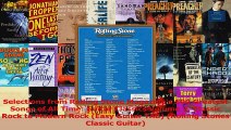 PDF Download  Selections from Rolling Stone Magazines 500 Greatest Songs of All Time Guitar Classics PDF Full Ebook