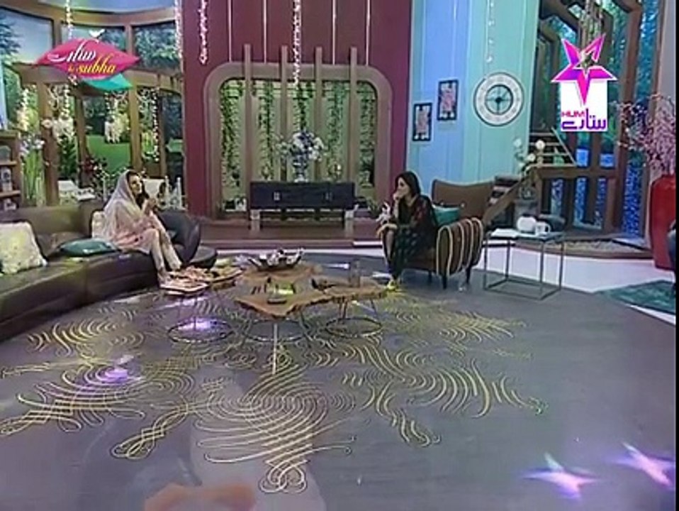 Beautiful Voice of Reham Khan on Dr. Shaista Lodhi Morning Show