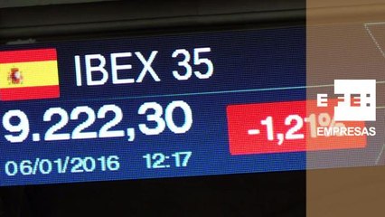 La Bolsa amplía sus pérdidas a mediodía y se deja un 1,12%