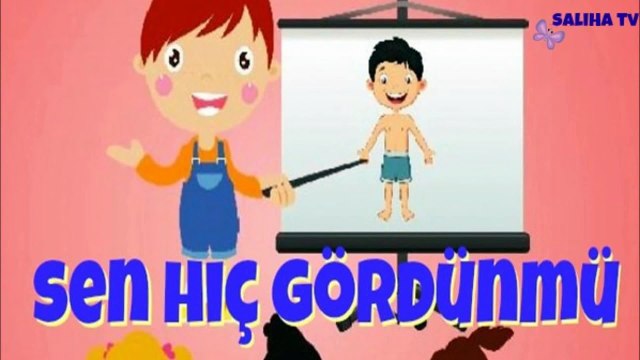 Sen Hiç Gördün Mü Üç Kulaklı Bir Adam Vücudumuzu tanıtan Eğitici Çocuk Şarkısı