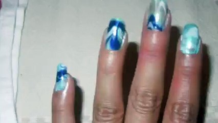 Nail Polish Marbling Technique