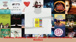 PDF Download  Riddles Riddles Riddles Dover Childrens Activity Books Download Full Ebook