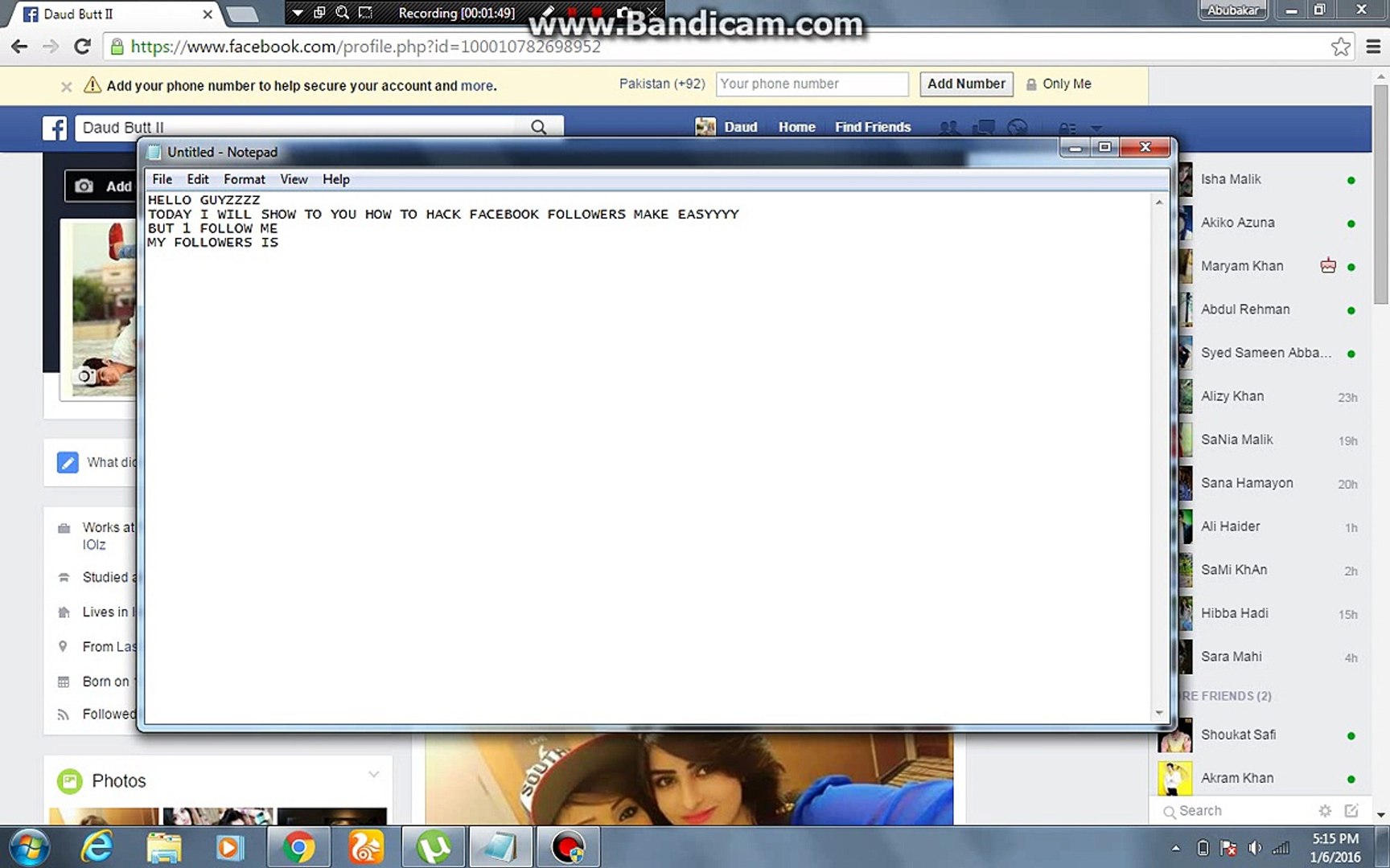 ⁣how to hack facebook followers