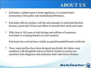Water Purifiers Delhi | Kelvinator