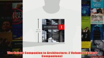 The Oxford Companion to Architecture 2 Volumes Oxford Companions