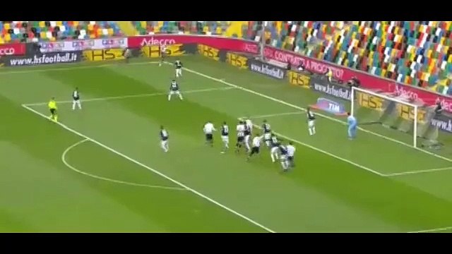 first half all goals - Udinese 2 - 0 Atalanta - Serie A - 06_01_2016