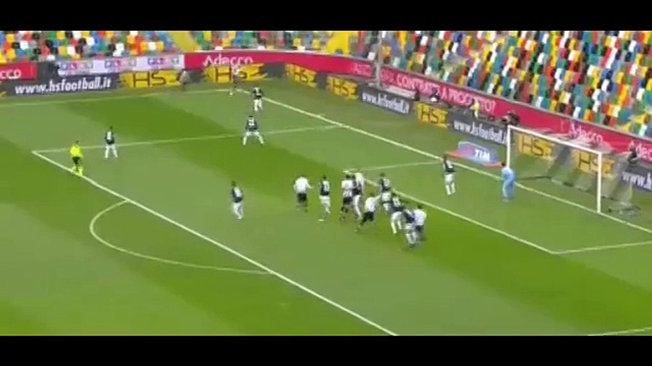 first half all goals - Udinese 2 - 0 Atalanta - Serie A - 06_01_2016
