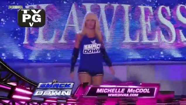 WWE SmackDown! 04292011 Michelle McCool vs. Layla