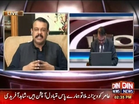 Asad Kharal Bashing on Nawaz Sharif and Ishaq Dar