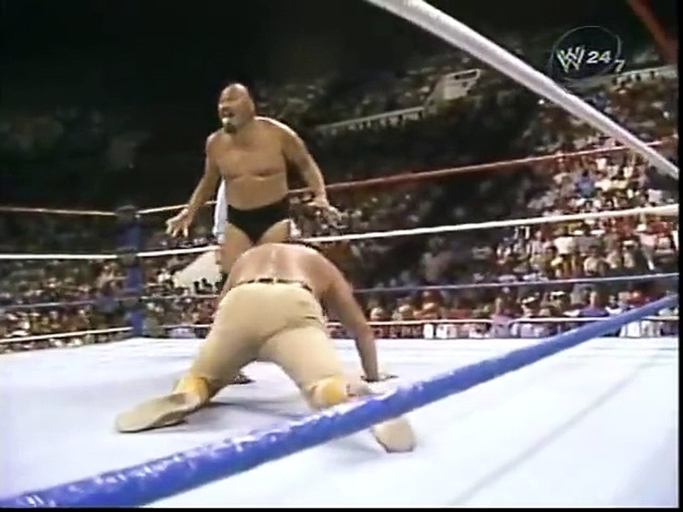 Outback Jack vs Killer Khan   SuperStars July 4th, 1987