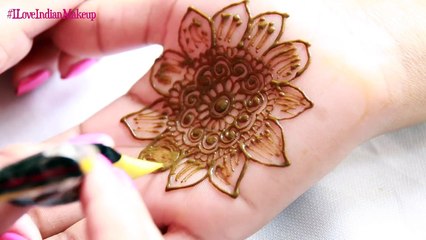 Chapter 17 : Learn 2D Shaded/Two Tone Henna Mehendi Tutorial