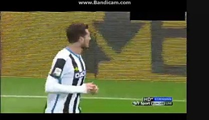 Udinese Amazing  Goal Udinese 2-0 Atalanta 06-01-2016