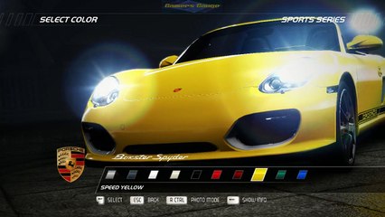 NFS11 - #01 Speeder Porsche Boxter Spyder - Grand Ocean Coast