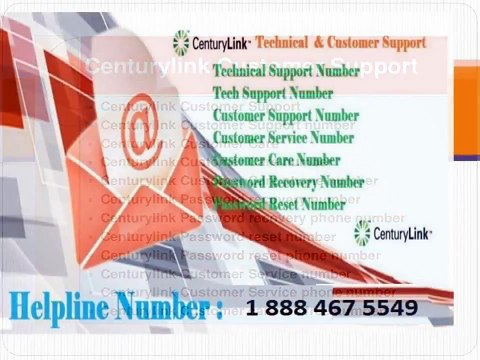 Centurylink Tech Support 1 888 467 5549 Number