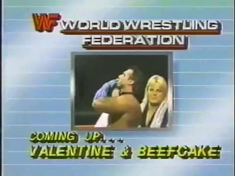 Valentine & Beefcake vs George Wells & Michael Saxon Championship Wrestling May 24th, 1986