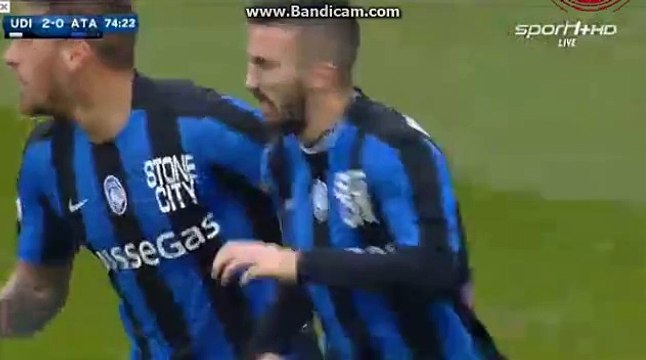 GOOAL Marco D'Alessandro 2_1 _ Udinese vs Atalanta Bergamo (Serie A) 06.01.2016 HD