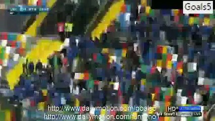 Marco D'Alessandro Goal Udinese 2 - 1 Atalanta Serie A 6-1-2016