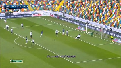 @ 75' Marco D'Alessandro Goal - Udinese 2-1 Atalanta - 06.01.2016