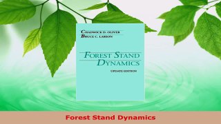 PDF Download  Forest Stand Dynamics PDF Full Ebook