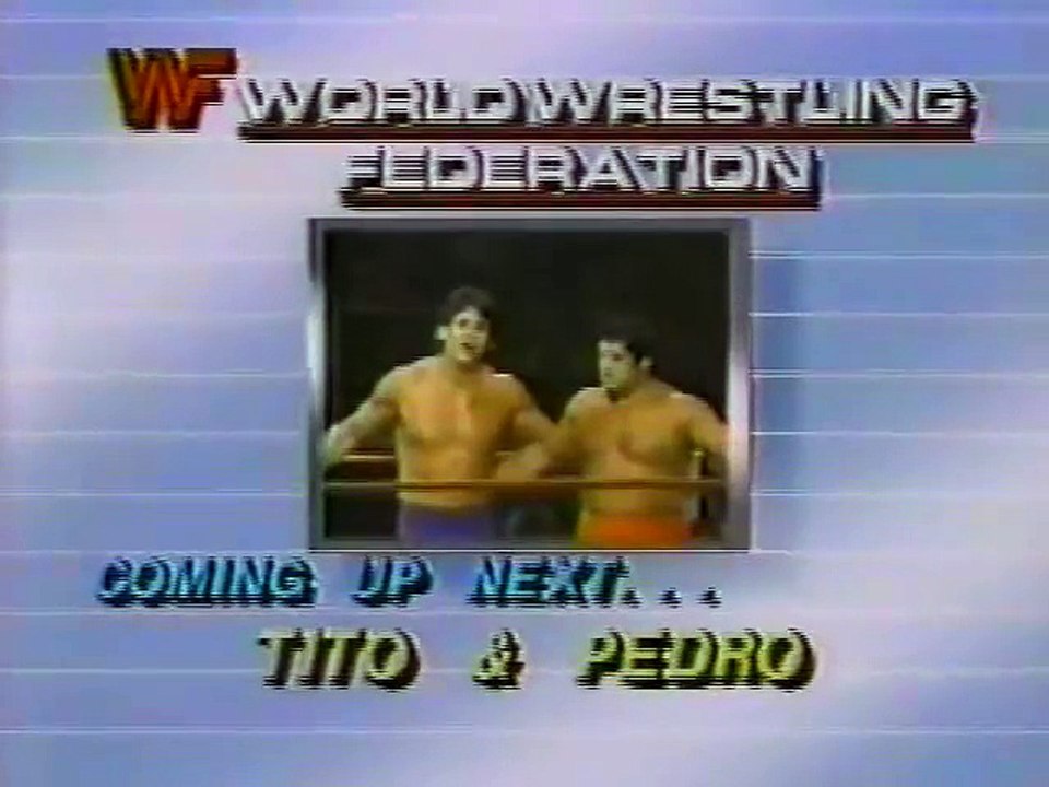 Tito Santana & Pedro Morales vs The Moondogs   Championship Wrestling Aug 23rd, 1986