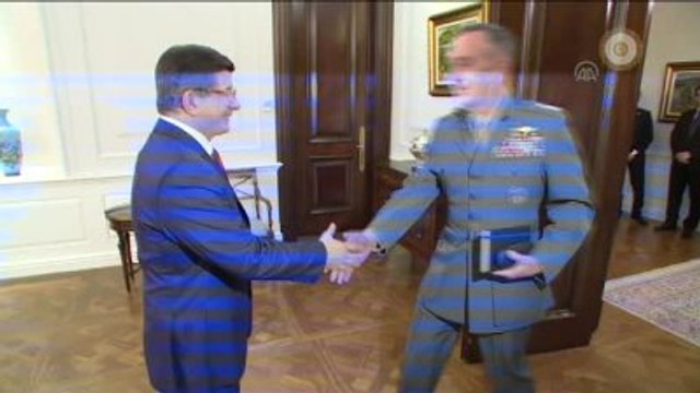 Başbakan Davutoğlu, ABD Genelkurmay Başkanı Dunford ile Görüştü
