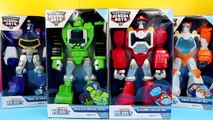 Transformers Rescue Bots Playskool Heroes with Chase Heatwave Boulder and Blades