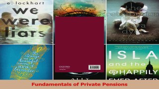 PDF Download  Fundamentals of Private Pensions Read Online