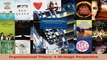 PDF Download  Organizational Theory A Strategic Perspective PDF Full Ebook