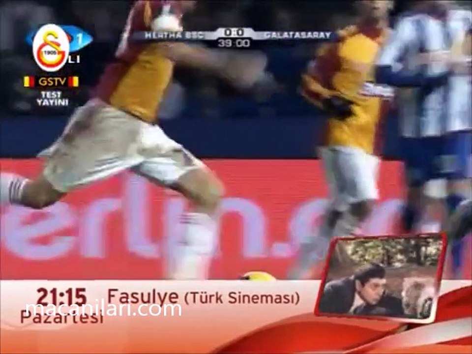 03.12.2008 - 2008-2009 UEFA Cup Group B Matchday 4 Hertha BSC Berlin 0-1 Galatasaray