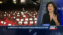 Le compositeur et chef d'orchestre français Pierre Boulez est mort