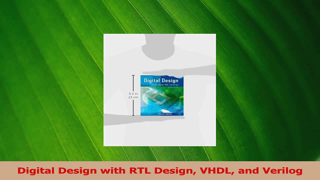 PDF Download  Digital Design with RTL Design VHDL and Verilog Read Full Ebook