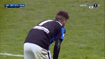 Marco D'Alessandro Goal - Udinese 2-1 Atalanta - 06-01-2016