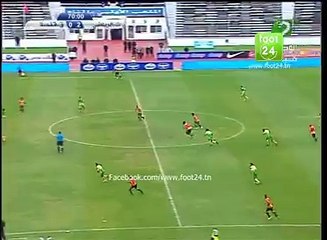 الهدف الثالث للترجي عظمة من  أدم الرجايبي