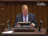 Poseł Jan Łopata - Wystąpienie z dnia 02 grudnia 2015 roku.
