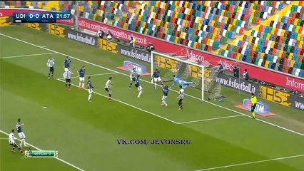 Cyril Thereau GOAL | Udinese 1 - 0 Atalanta